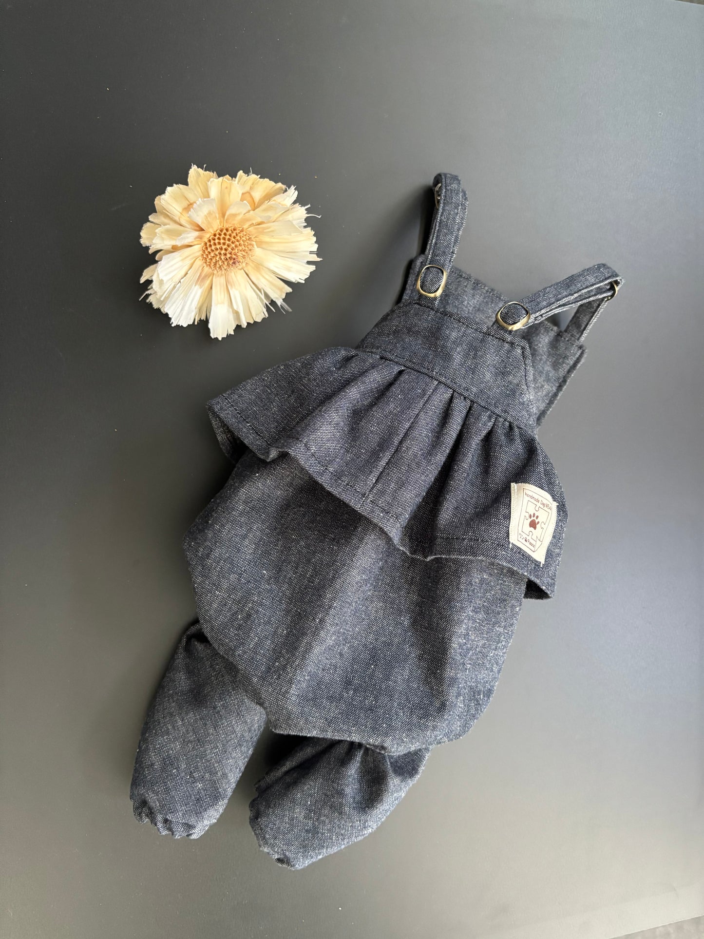 DENIM STYLE|犬用サロペット&ワンピース(通年OK/ペアコーデ)sw1