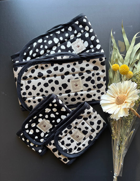 Renewal ダルメシアンマナーベルト マナーウエア ベージュ ブラックm13