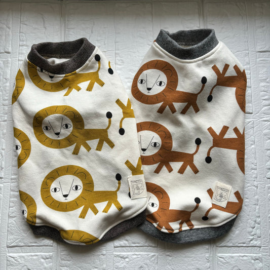 ライオンタンクトップ マスタード ブラウン w20