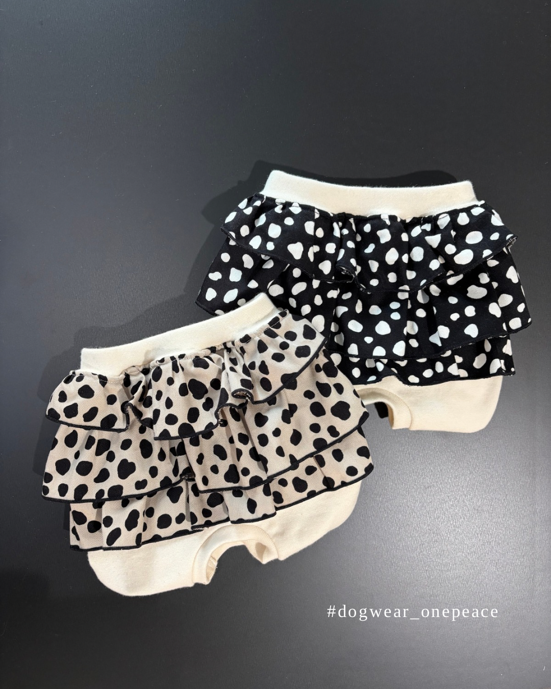 ダルメシアンフリルマナーパンツ｜m15